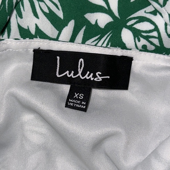 Lulus On The Riviera Green Floral Print Tie-Back
Mini Dress - Picture 9 of 12